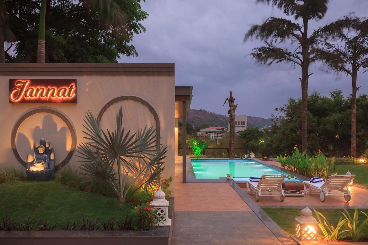 Stayvista'S The Cincin With Elegant Rooms, Snooker Table, Pool, Scenic View, And Jacuzzi Lonavala Esterno foto