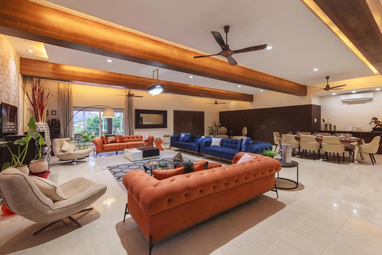 Stayvista'S The Cincin With Elegant Rooms, Snooker Table, Pool, Scenic View, And Jacuzzi Lonavala Esterno foto