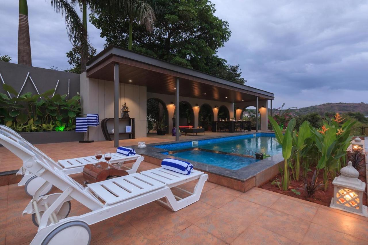 Stayvista'S The Cincin With Elegant Rooms, Snooker Table, Pool, Scenic View, And Jacuzzi Lonavala Esterno foto